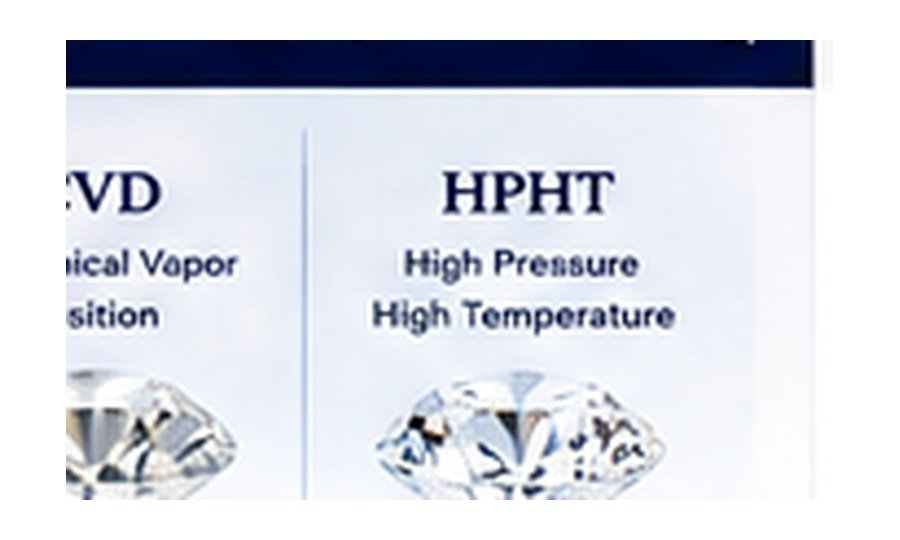 CVD vs HPHT Diamonds educational visual