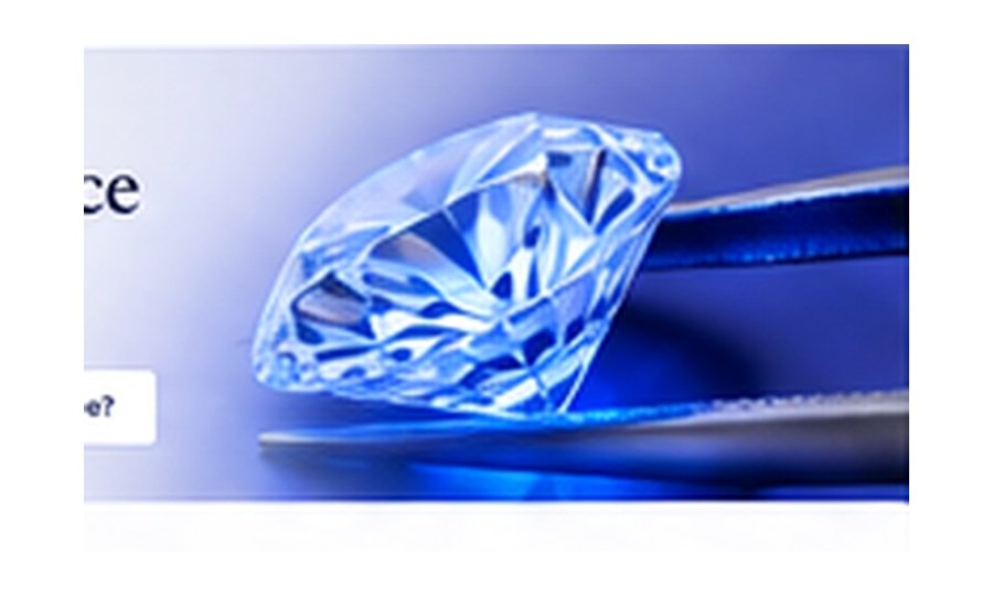 Diamond Fluorescence educational visual