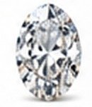 Oval diamond