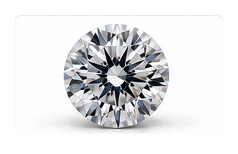 Round diamond photograph